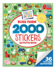 Title: 2000 Stickers Busy Farm Activity Book: 36 Fun and Friendly Activities!, Author: Cottage Door Press