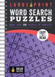 Title: Large Print Word Search Puzzles Purple: More Than 200 Puzzles to Complete, Author: Parragon