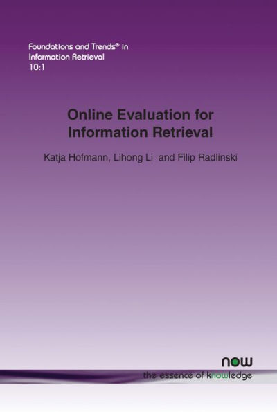 Online Evaluation for Information Retrieval