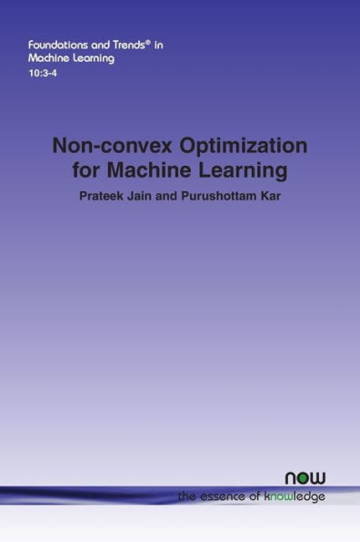 Non-Convex Optimization for Machine Learning