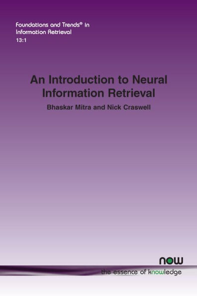 An Introduction to Neural Information Retrieval