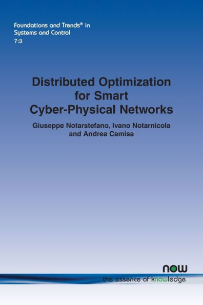 Distributed Optimization for Smart Cyber-Physical Networks