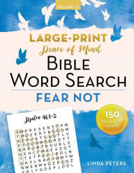 Download free ebooks english Peace of Mind Bible Word Search: Fear Not by Linda Peters, Linda Peters