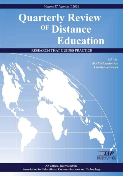 Quarterly Review of Distance Education "Research That Guides Practice" Volume 17 Number 1 2016