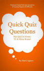 Quick Quiz Questions: Pub Quiz At Home: TV & Films Round