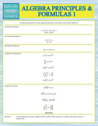 Title: Algebra Principles And Formulas 1 (Speedy Study Guides), Author: Speedy Publishing LLC