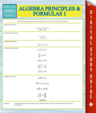 Title: Algebra Principles And Formulas 1 (Speedy Study Guides), Author: Speedy Publishing