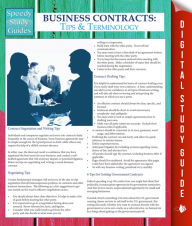Title: Business Contracts: Tips And Terminology (Speedy Study Guides), Author: Speedy Publishing