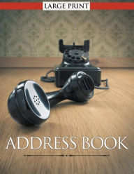 Title: Address Book Large Print, Author: Speedy Publishing LLC