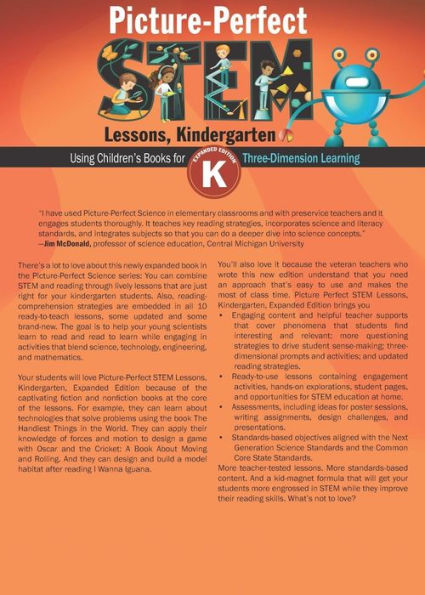 Picture-Perfect STEM Lessons, Kindergarten Expanded Edition: Using Children's Books for Three-Dimensional Learning