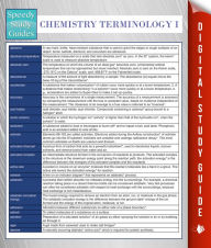 Title: Chemistry Terminology I (Speedy Study Guides), Author: Speedy Publishing