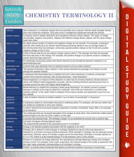 Title: Chemistry Terminology II (Speedy Study Guides), Author: Speedy Publishing