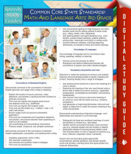 Title: Common Core State Standards: Math And Language Arts 3rd Grade: (Speedy Study Guides), Author: Speedy Publishing