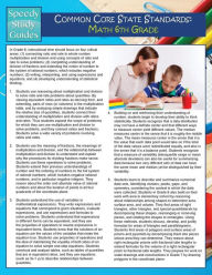 Title: Common Core State Standards: Math 6th Grade (Speedy Study Guides)Common Core State Standards: Math 6th Grade (Speedy Study Guides), Author: Speedy Publishing LLC