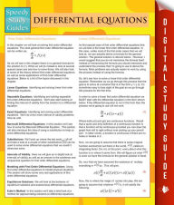 Title: Differential Equations (Speedy Study Guides), Author: Speedy Publishing