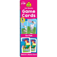 Title: School Zone Go Fish & Memory Match Farm 2-Pack Game Cards, Author: School Zone