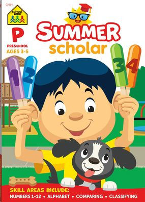 School Zone Preschool Summer Scholar Workbook