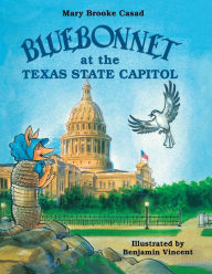 Title: Bluebonnet at the Texas State Capitol, Author: Mary Brooke Casad