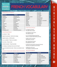 Title: French Vocabulary (Speedy Language Study Guides), Author: Speedy Publishing