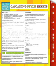 Title: Cascading Style Sheets (Speedy Study Guides), Author: Speedy Publishing