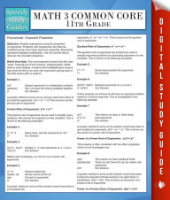 Title: Math 3 Common Core 11th Grade (Speedy Study Guides), Author: Speedy Publishing