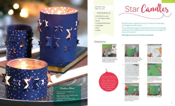 Holiday Paper Crafts: Create over 25 Beautifully Designed Holiday Craft Decorations for Your Home