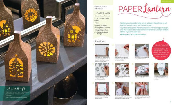 Holiday Paper Crafts: Create over 25 Beautifully Designed Holiday Craft Decorations for Your Home