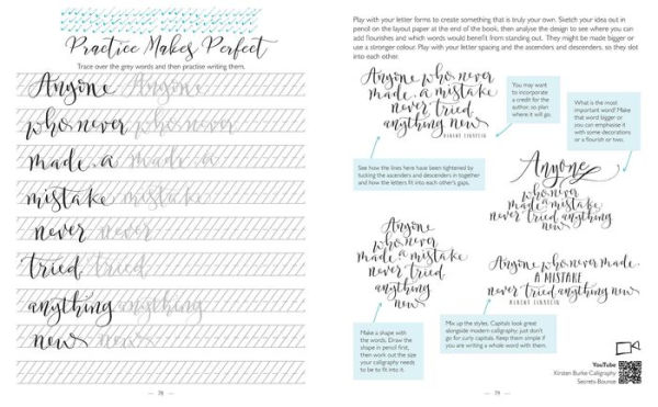 Secrets of Modern Calligraphy Book