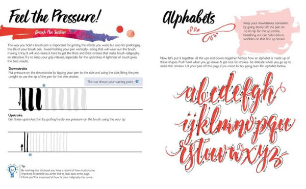 Secrets of Brush Calligraphy: An inspirational workbook to develop your brush calligraphy skills with 7 exclusive art cards to pull out and treasure