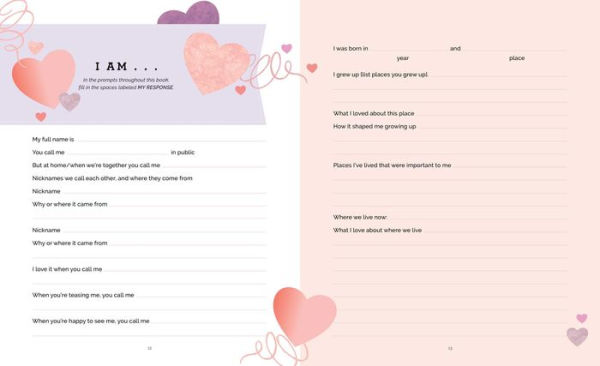 Our Love Journal: Stories, Reflections, and Cherished Keepsakes of Our Relationship