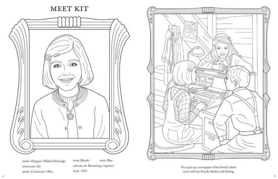 American Girl: Inspiring Stories From The Past: Coloring And Activity Official Coloring Book American Girl Gifts For Girls Aged 8+ By American Girl, Paperback Barnes & Noble® - American Girl: Inspiring Stories From The Past: Coloring And Activity Official Coloring Book American Girl Gifts For Girls Aged 8+ By American Girl, Paperback Barnes & Noble®