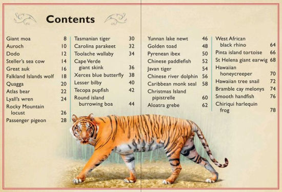 The Magnificent Book of Extinct Animals by Barbara Taylor, Walerczuk