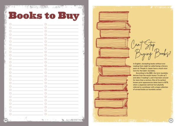 Mental Floss: The Curious Reader Journal for Book Lovers