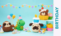 Alternative view 3 of Crochet Amigurumi for Every Occasion: 21 Easy Projects to Celebrate Life's Happy Moments (The Woobles Crochet)