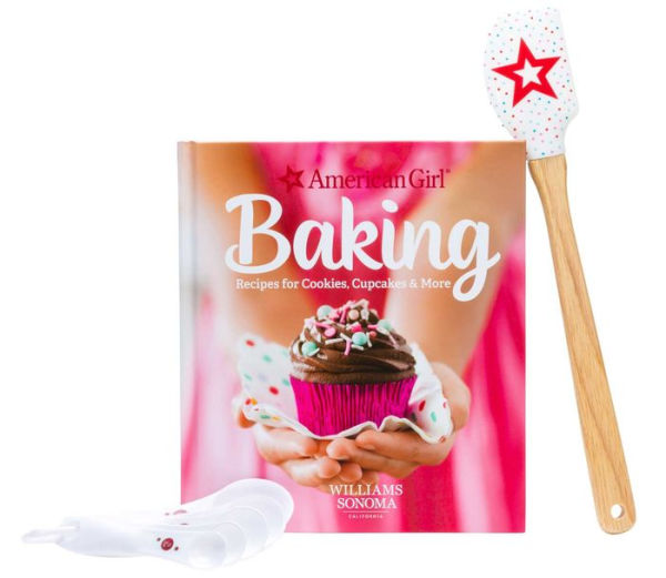 American Girl Baking Gift Set: Recipes for Cookies, Cupcakes & More (Kid's Cookbook, American Girl Doll)