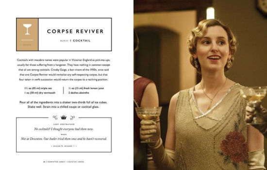 The Official Downton Abbey Cocktail Book Appropriate