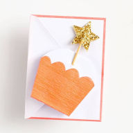 Title: Star Cupcake Miniature Card