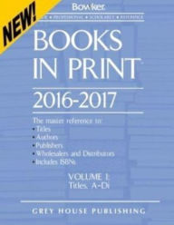 Title: Books in Print - 7 Volume Set, 2016/17, Author: RR Bowker