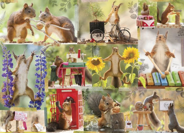 Gettin' Squirrelly 1000-Piece Puzzle