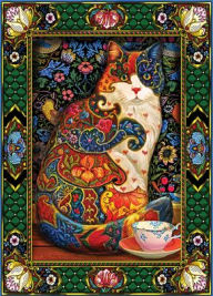 Title: Painted Cat 1000-Piece Puzzle