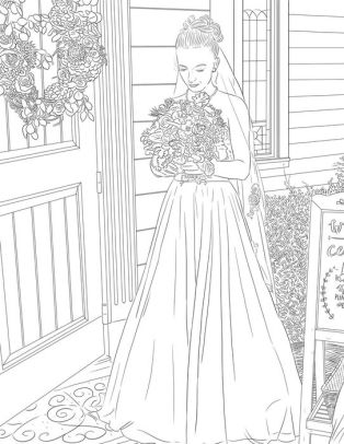 Download The Maci And Taylor Wedding Album An Adult Coloring Book By Maci Bookout Taylor Mckinney Paperback Barnes Noble