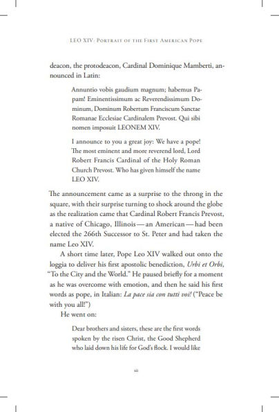 Leo XIV: Portrait of the First American Pope