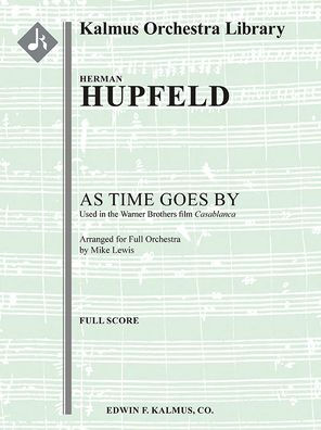 As Time Goes By: Conductor Score