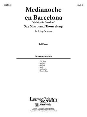 Midnight in Barcelona (Medianoche en Barcelona): Conductor Score