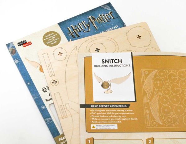 IncrediBuilds: Harry Potter: Quidditch Deluxe Book and Model Set