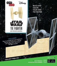 Title: IncrediBuilds: Star Wars: Tie Fighter 3D Wood Model, Author: Michael Kogge