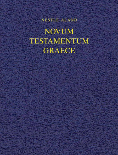 Novum Testamentum Graece (NA28) (Hardcover): Nestle-Aland 28th Edition (Wide Margin)