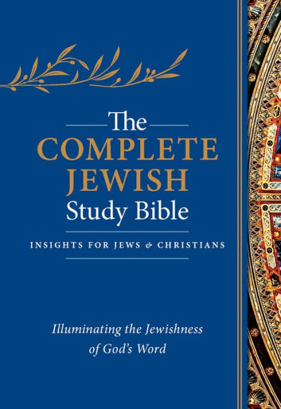 The Complete Jewish Study Bible, Blue Flexisoft Leather, Thumb-Indexed