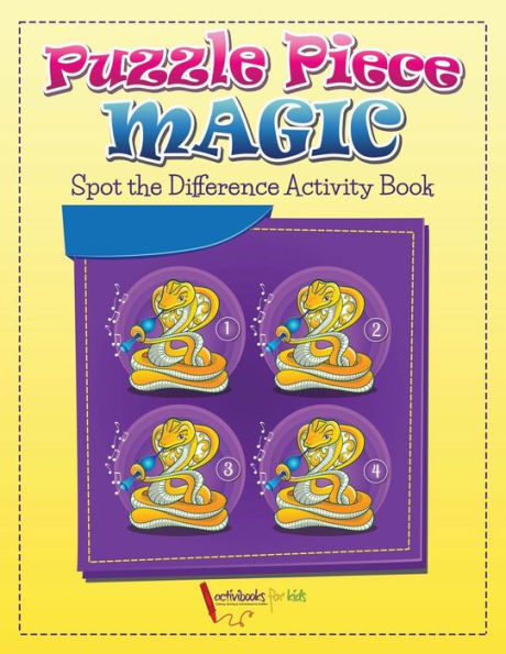 Puzzle Piece Magic: Spot the Difference Activity Book