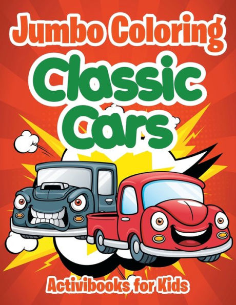 Jumbo Coloring: Classic Cars